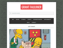 Tablet Screenshot of grantfaulkner.com